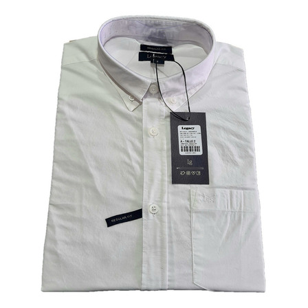 Camisa Legacy Poplin Manga Larga Lisa Camisa Legacy Poplin Manga Larga Lisa