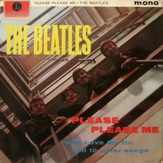 Lp The Beatles Please Please Me Mono 1963 Uk Rare 3.rd Press
