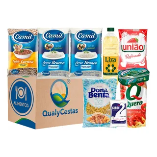 Cesta BĂĄsica Qualydade Com Produtos E Marcas Selecionadas Cesta BĂĄsica Qualydade Com Produtos E Marcas Selecionadas