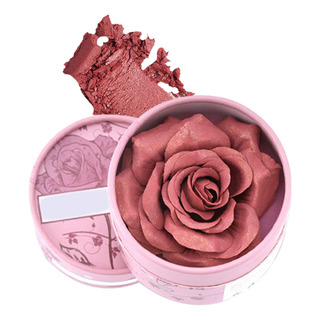 Rubor En Polvo Maquillaje En Polvo 3d Con Pétalos De Rosa Po Rubor En Polvo Maquillaje En Polvo 3d Con Pétalos De Rosa Po