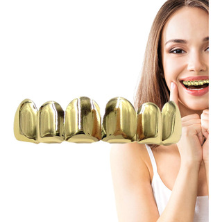 Diente Estilo Hip Hop Diente Chapado En Oro Grillz Caps Dien Diente Estilo Hip Hop Diente Chapado En Oro Grillz Caps Dien