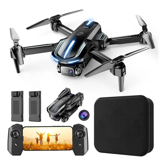 Mini Dron Plegable Con Cámara 1080p Hd Fpv Para Be
