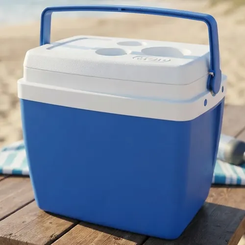 Geladeira térmica Invicta 101387441310 de 34L - azul | MercadoLivre