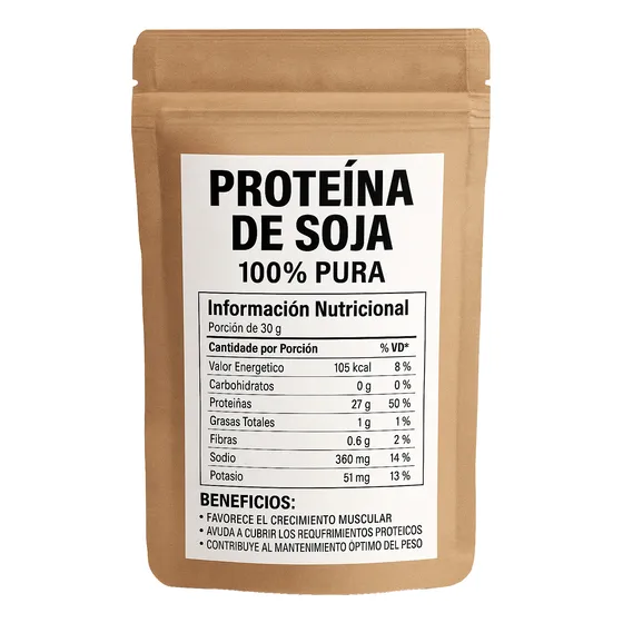 Whey Protein Vegana 1kg En Polvo, Sin Lactosa