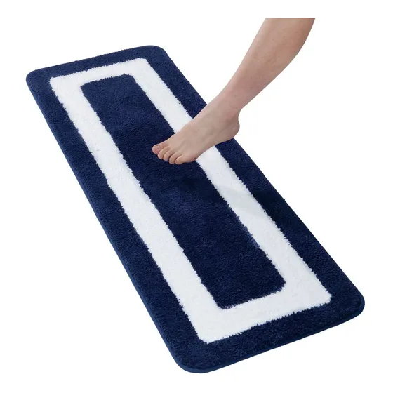 Feegoo Alfombra Baño Alfombrilla Ducha Extra Suave Tapete 17