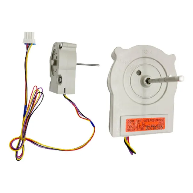 Micromotor Evap Nevera 4 Cables 12v LG Eau63103205 Eje 45 Mm