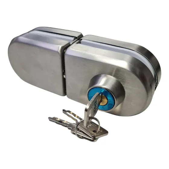 Cerradura Schlock Puerta Vidrio Pasador