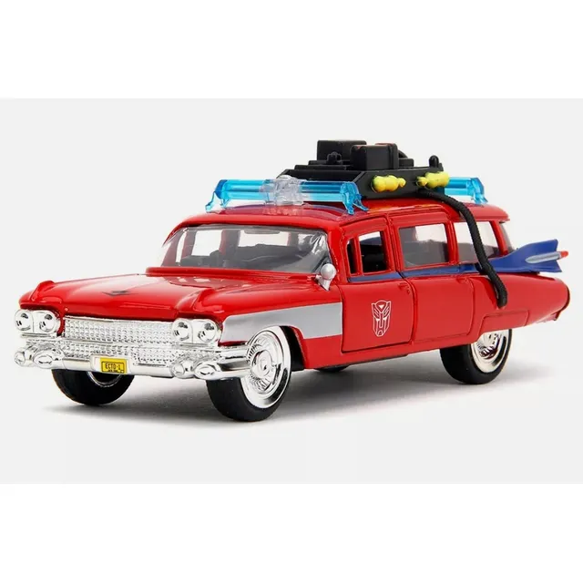 Cadillac Ecto 1  Cazafantasmas Escala 1:32, 12cms Metálico