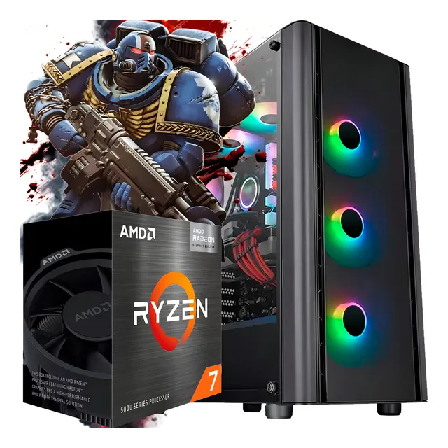 PC GAMER AMD RYZEN 7 5700G + 32GB + 1TB