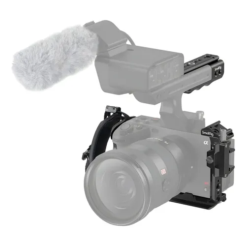 Top Handle Unit Sony Xlr-h1 For Fx3 & Fx30 W/ Xlr Inputs