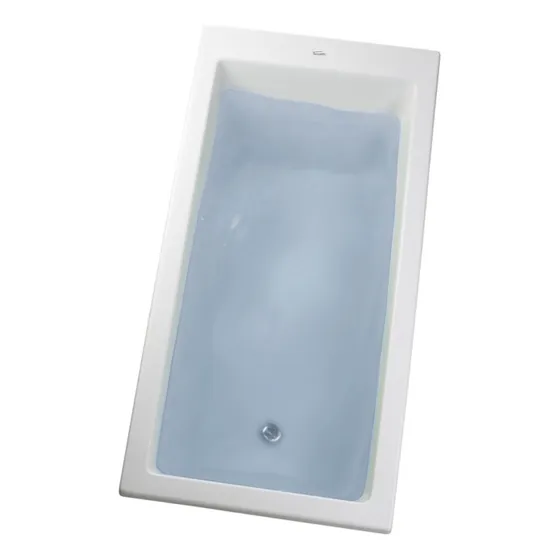 Bañera De Fibra De Vidrio Blanca 1.60x70x39 Acra