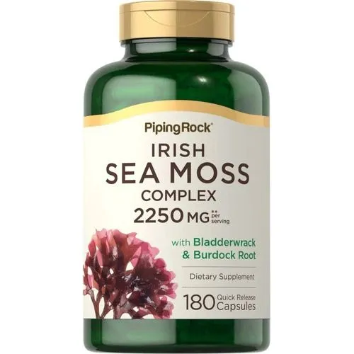 Irish Sea Moss Complex 2250mg X 180 Capsules