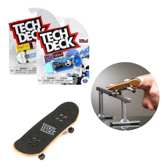 Skate De Dedo variado 10cm Santa Cruz Fabiana Delfino 2890