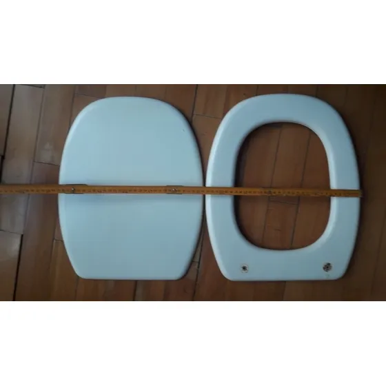 Obra Asiento Inodoro Mdf Sin Herrajes Laqueado Blanco