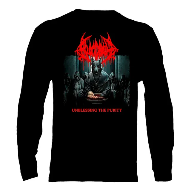 Polera Manga Larga Bloodbath - Ver 10 - Unblessing The Purit