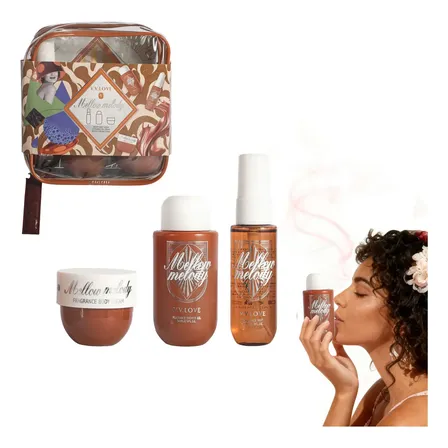 Fragancia Spray Corporal Crema Kit De 3pcs Para Mujer