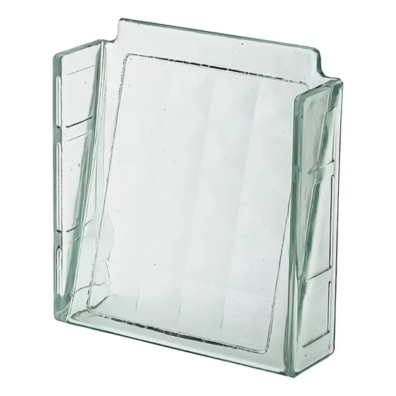 Tijolo Vidro Vazado Transparente Ventilação Veneziana