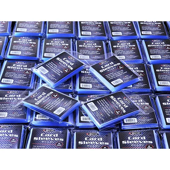 Fundas Protectoras Para Barajitas Tarjetas Y Cromos 100 Unds