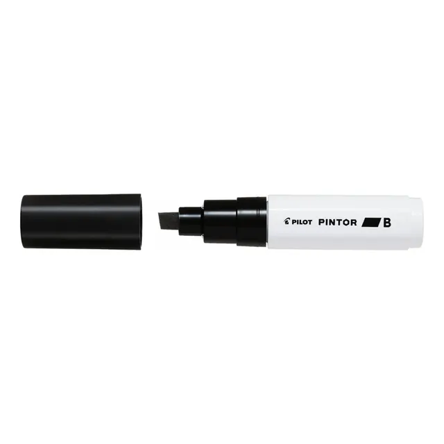 Plumon Negro Pintura Acrilica Pilot Pintor Posca Jumbo 8.0mm