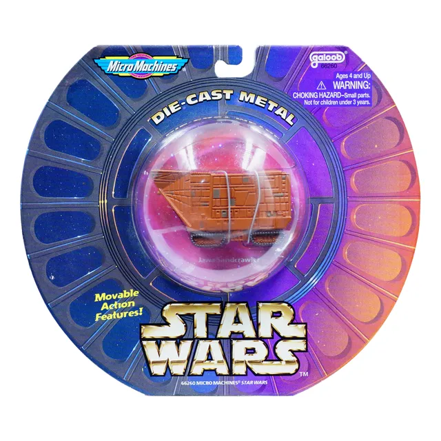 Star Wars Micro Machines Die Cast Jawas Sandcrawler