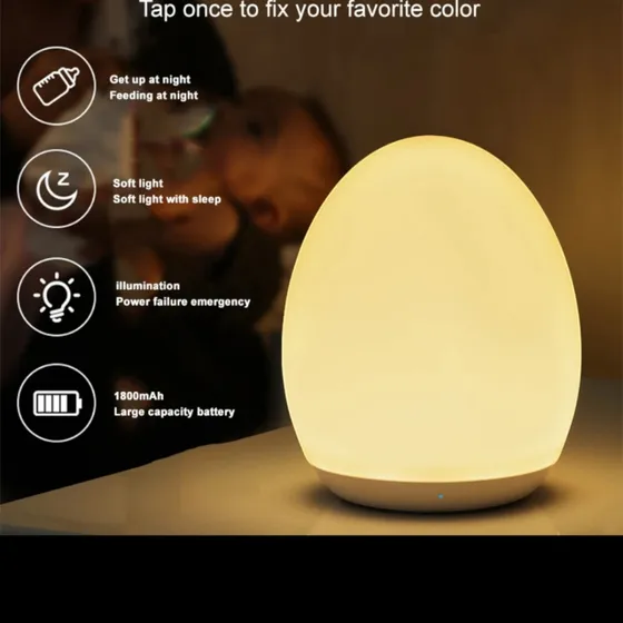 Luz Led Nocturna Para Habitación De Bebe