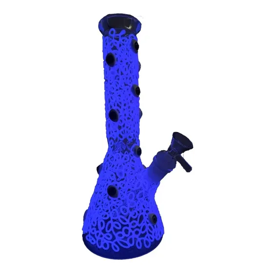 Ice Bong Cristal Glow In The Dark 