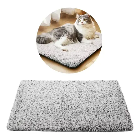 Tapete Pet Termico Autoaquecivel Cama Cachorro Gato 50x40cm