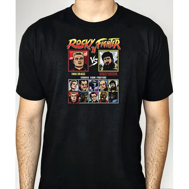 Remera Rocky Balboa Ivan Drago Stallone Algodon Unisex 1