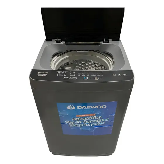 Lavarropas Daewoo Carga Superior 7kg Display Digital Blanco