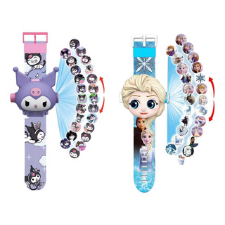 2 Pzs Reloj Proyector Niños Dibujos 24 Imágenes Kuromi Elsa 2 Pzs Reloj Proyector Niños Dibujos 24 Imágenes Kuromi Elsa