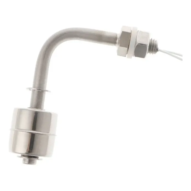 Flotador Sensor De Nivel Recto, Inoxidable, Hasta 90°