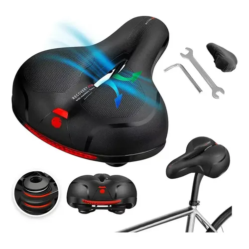 1 Asiento De Bicicleta De Carbono Kocevlo Comfort Mtb, | MercadoLibre