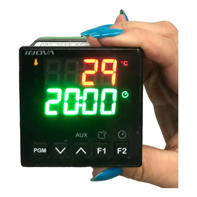 Controlador Digital Forno Gás Elétrico E A Lenha Yb1-11-j-h