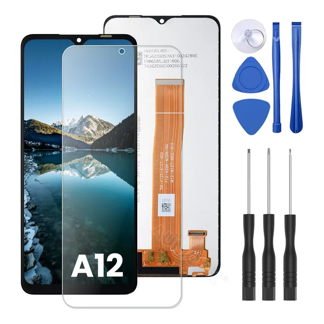 Pantalla Lcd Táctil Para Samsung A12 Sm-a125f Display