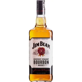 Whisky Jim Beam White Kentucky Straight Bourbon 1 Litro Whisky Jim Beam White Kentucky Straight Bourbon 1 Litro
