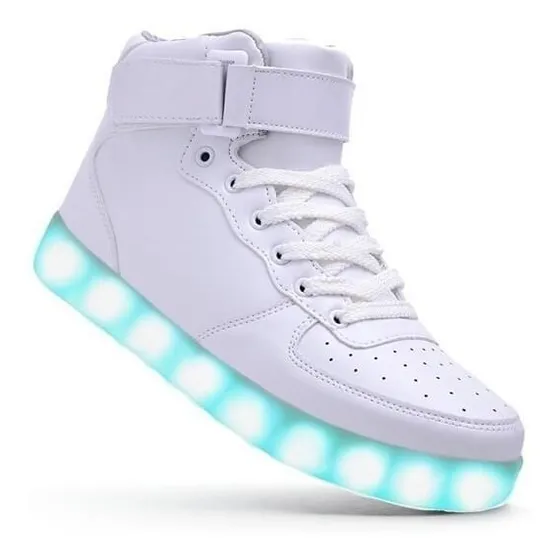 Zapatos Tenis Botin Luces Led