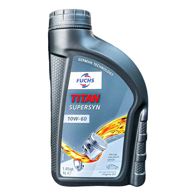10w60 Fuchs Supersyn 1lt Ultra High Performance Engine Oil