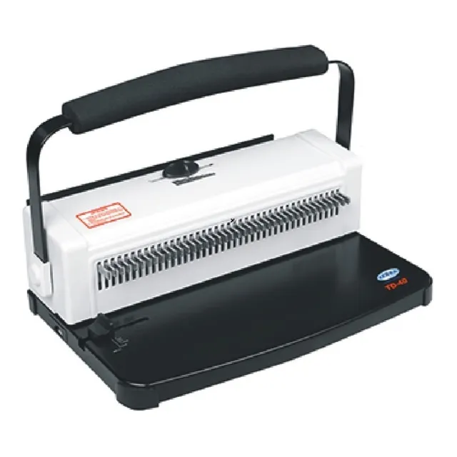 Engargoladora Zebra Td40 Para Arillo Y Espiral