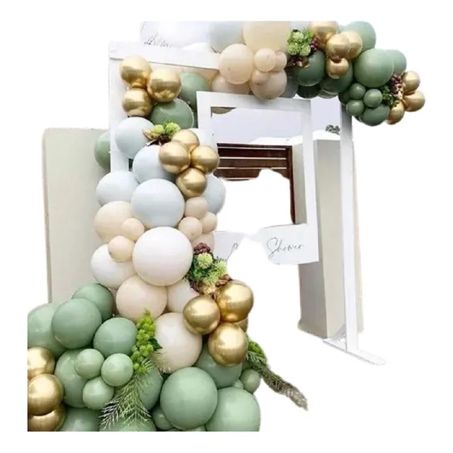 Set De 100 Globos Para Arcos Decoración + Accesorios