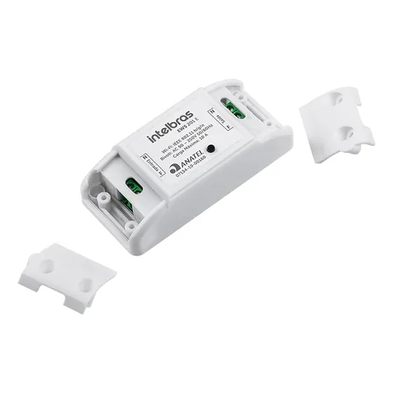 Módulo Interruptor Izy Smart Intelbras Wifi Alexa Ews201e Branco