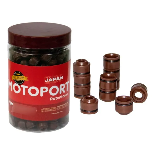 Retentor De Valvula Cg 150 (pote C/ 250 Pcs-marrom)