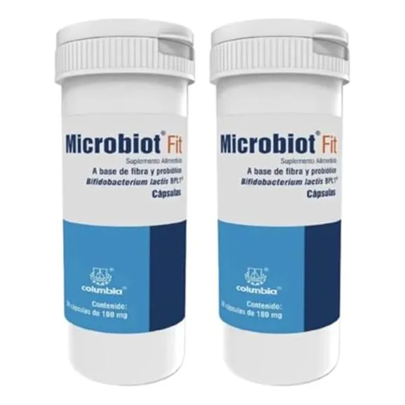 Microbiot Fit Probiótico Bpl1 30 Cápsulas X2