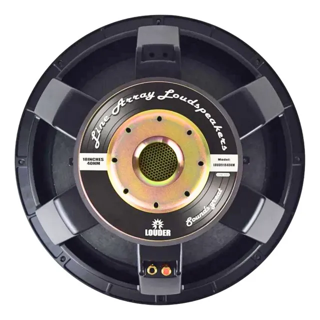 Bocina 18 Pulgadas Profesional P/ Armar Bajos Woofer 4ohms