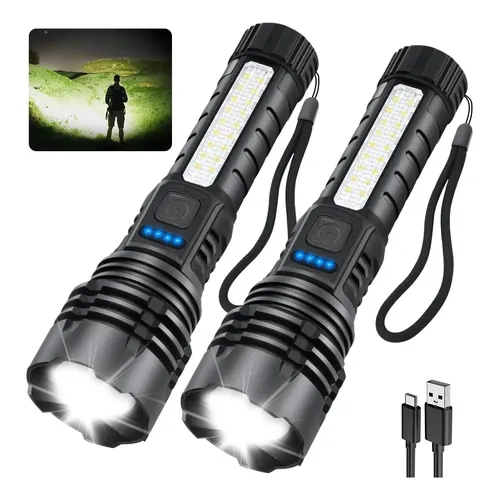 anker usb rechargeable flashlight Anker Rechargeable Bolder LC90 LED Flashlight ,900 Lumen,Torch  Zoomable,IPX5,5 Light Modes