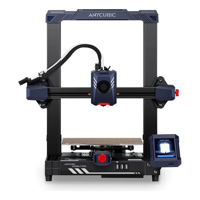Impresora 3D Anycubic Kobra 2 pro color azul y negro 127V con tecnología de impresión FDM