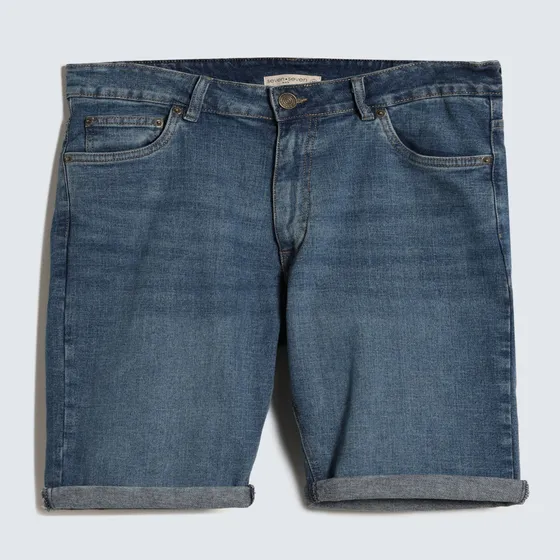 Bermuda Hombre Seven Azul Algodón 45100668-580