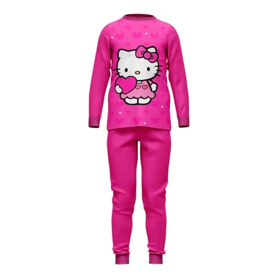 Pijama De Hello Kitty Para Niñas 