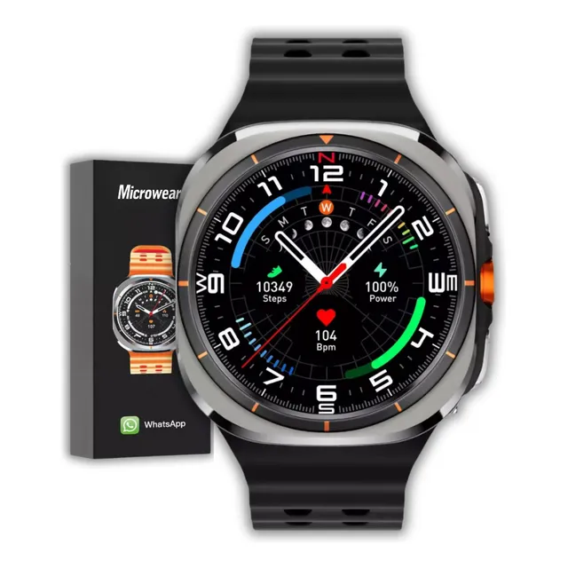 Relógio Smartwatch Ma27 Serie 10 Compatível Infinix Note 30