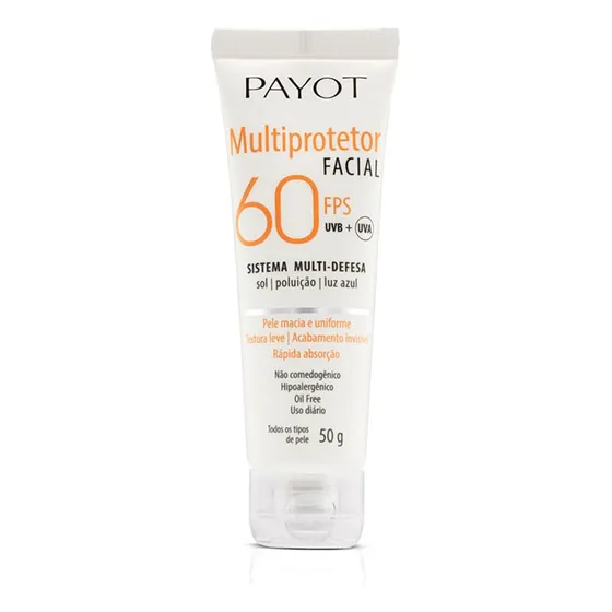 Protetor Solar Facial Multiprotetor Fps 60 Payot