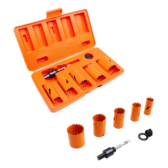 Sierra Mecha Copa Bi Metal - Madera - 22 25 29 32 38 - 7 Pzs